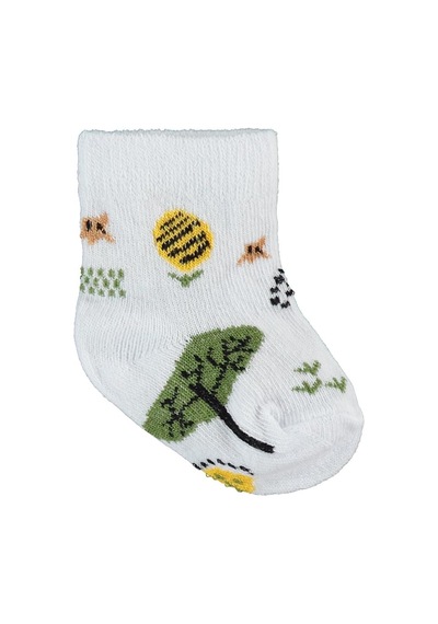 Civil Baby Hello Dino Desen Asetat 0-24 Ay Çorap Setleri - Standart Standart