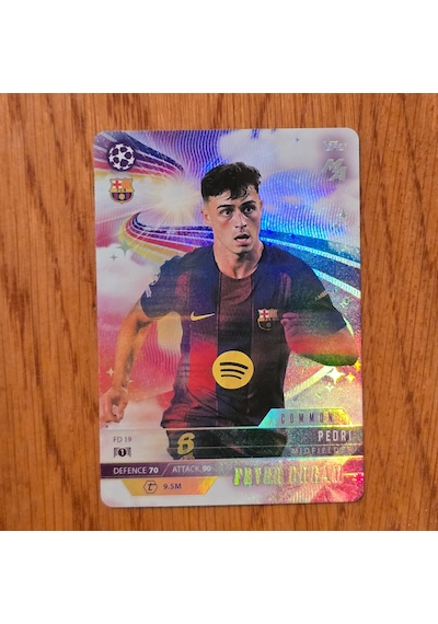 Topps Madness 2026 Pedri Fever Dream Oyun Kartı