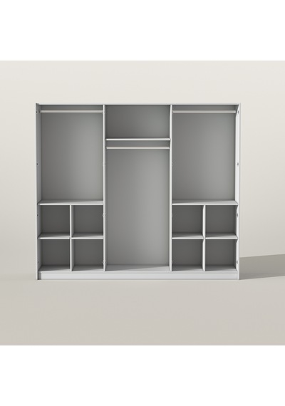 Sahra Yatak Odası Takımı 6 Kapılı Gardırop 100% Mdf Bazalı