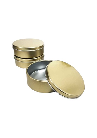 Gold Metal Kutu 10 Cm 500 Adet Renksiz