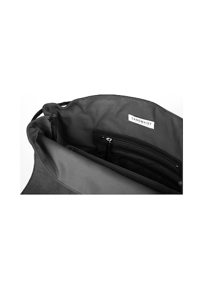Sandqvist Hege Siyah Unisex Sırt Çantası
