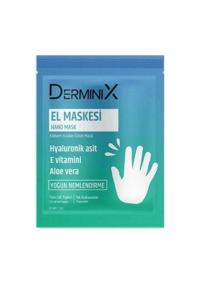 Derminix El Maskesi Hyaluronık Asıt+aloe Vera