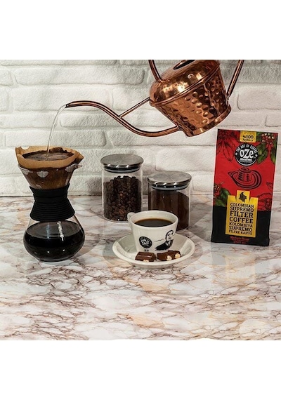 Oze Colombian Supremo Filtre Kahve 250G Çekirdek