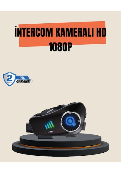 Q28 Motosiklet Kask Bluetooth Kulaklık Full Hd 1080p Kamera 23430417