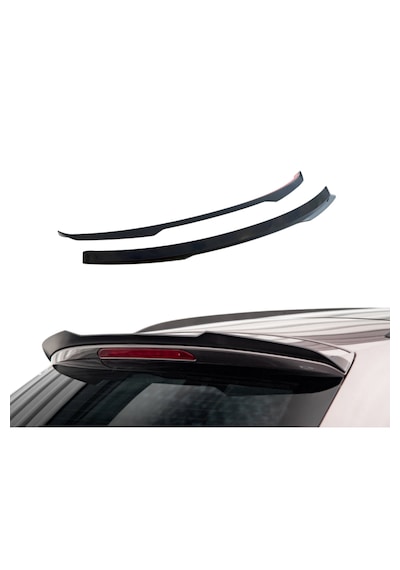 Seat Leon Mk3 - 3.5 2013-2019 Maxton Spoiler Parlak Siyah Plastik