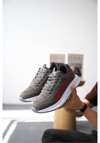 Daxtors Garantili D120 Günlük Ortopedik Erkek Sneaker Spor Ayakkabı Kırmızı