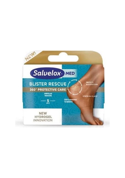 Salvelox Rescue Med Orka Care Plaster 5 Adet Suya Dayanıklı Hava Alır