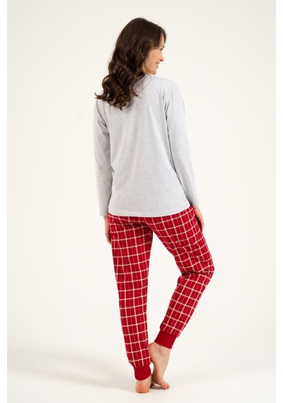 Arnetta Wonderful Time Anne Kız Gri Uzun Kol Pijama Takım Ar3733-a-v1 Ar3733-a-v1