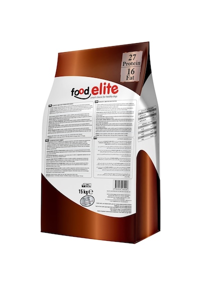 Food Elite Premium Kuzu Etli Yetişkin Köpek Maması 15 KG