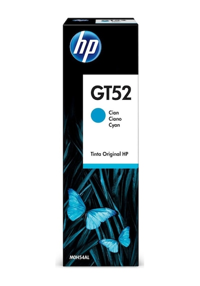 Hp Gt52 Şişe Mürekkep Kartuş Mavi M0h54ae 70 Ml