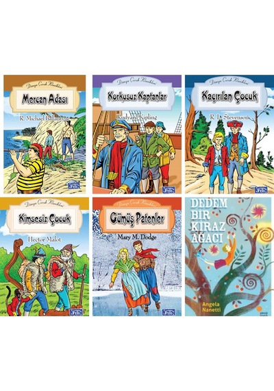 Dedem Bir Kiraz Ağacı Angela Nanetti Ve Parıltı Yayınları 6 Kitap Set