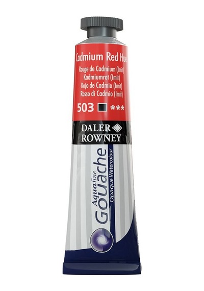 Daler Rowney Aquafine Opak Guaj Boya 15Ml 503 Cadmium Red Hue