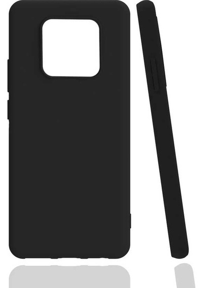 Rba Aksesuar Tecno Camon 16 Premier Kılıf Rba Biye Silikon - Siyah Siyah