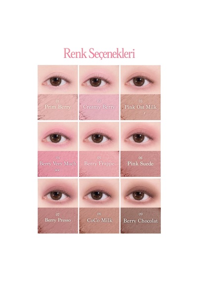 Dasıque Shadow Palette 33 Milky Berry