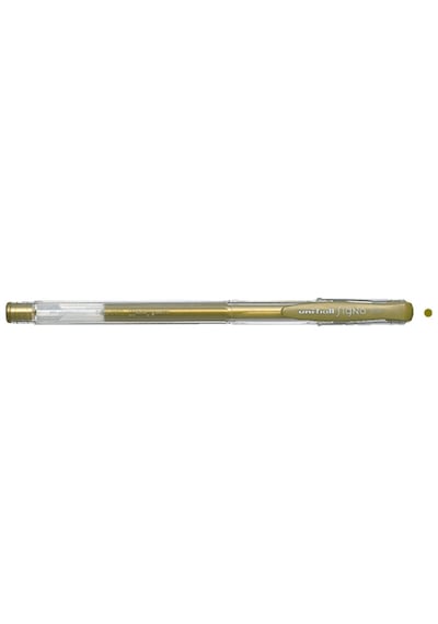 Uni-ball Roller Kalem Signo Fine Jel Bilye Uç 0.8 Mm Altın Um-100 Çok Renkli