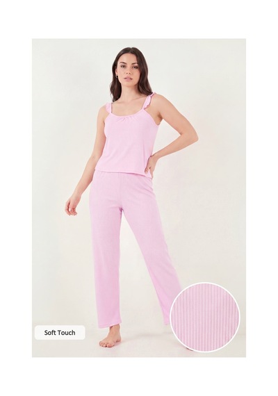 Lela Bayan Pijama Takımı 65770715 Pembe
