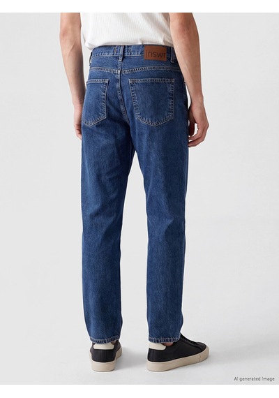 Lcw Jeans İndigo 7145 Baggy Fit Erkek Jean Pantolon
