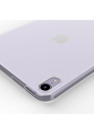 Ukscase Apple Uyumlu iPad  Mini 6 2021 Ve Mini 7 2024 8.4'' Şeffaf Silikon Kılıf Arka Kapak