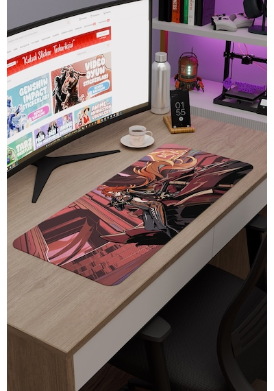 Mavuika Genshin Impact Anime Gacha V2 - 70x30 Xl Gaming Mouse Pad Fare Altlığı