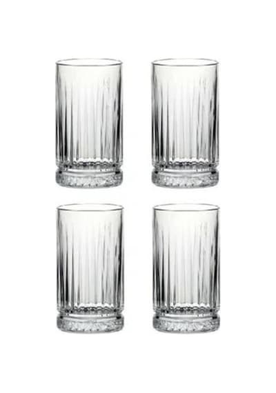 Paşabahçe Elysa 520015 Bardak 4 Lü Şeffaf