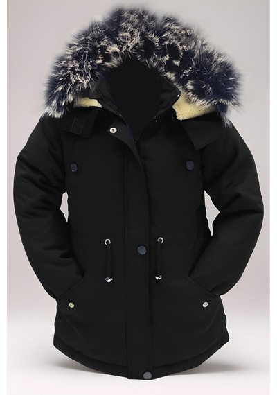Asortix Unisex Kız/erkek Çocuk Kışlık Kanvas Kumaş Büzmeli Diz Üstü Içi Kürk Kapüşonlu Kaban Mont-mnt-0005 Siyah Asortix Unisex Kız/erkek Çocuk Kışlık Kanvas Kumaş Büzmeli Diz Üstü Içi Kürk Kapüşonlu Kaban Mont-mnt-0005 Siyah