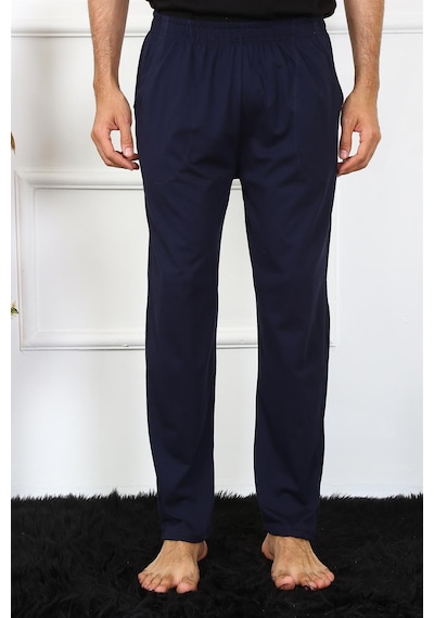 Akbeniz Erkek Pamuk Lacivert Tek Alt Pijama 27495 Lacivert