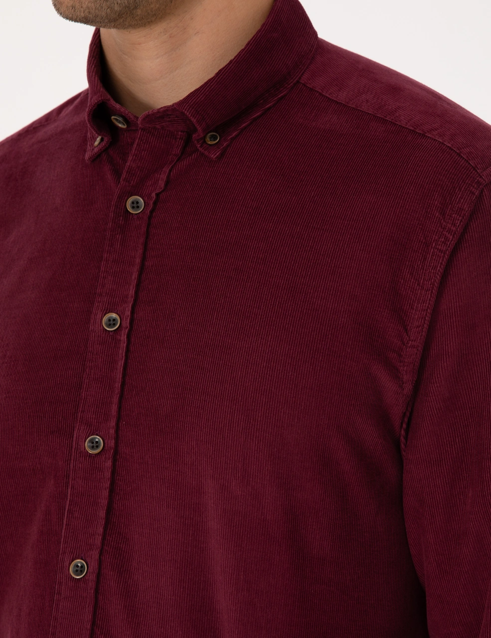Pierre Cardin Erkek Plum Gömlek Desenli 50310139-vr177 Plum