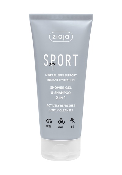 Ziaja Sport Duş Jeli Ve Şampuan 2'si 1 Arada 200 Ml