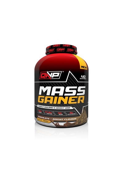 Qnp Mass Gainer Chocolate Biscuit Aromalı 4000 G 40 Servis Çilek - Beyaz Çikolata