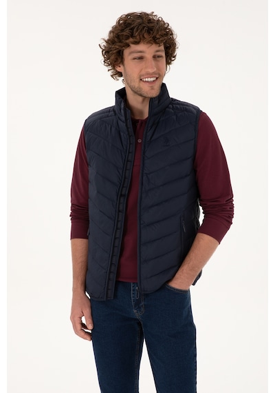 U.s. Polo Assn. Erkek Lacivert Yelek Dokuma 50310045-vr033 Lacivert