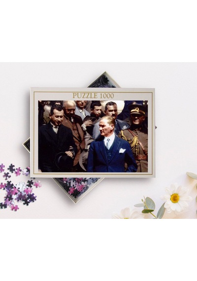 Bk Home Atatürk Tasarımlı 1000 Parça Profesyonel Puzzle-50
