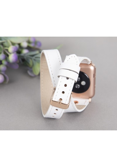 Bouletta Apple Uyumlu  Watch Deri Kordon 42-44-45mm Slim DTRG F3