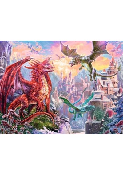 167173 Ejderhalar Yetişkin Puzzle, 2000 Parça