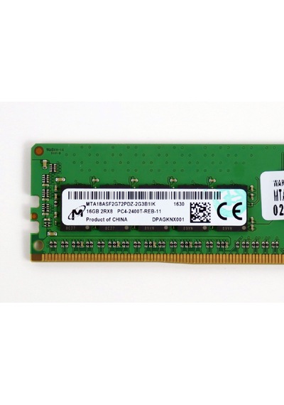 Micron 16gb Pc4-2400t-reb-11 Ddr4 Sdram Rdımm Ram - Mta18asf2g72pdz-2g3b1ık
