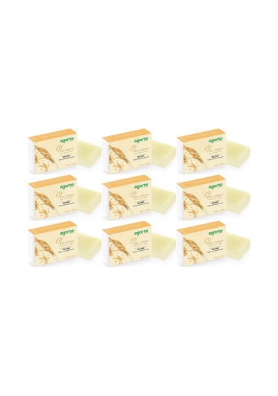 Agarta El Yapımı Doğal Sabun 150gr Pirinç 9 Lu Set