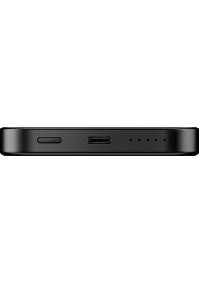 Mag Q-Elite Wireless 5.000 Mah 20W Qi2 Magsafe Uyumlu Manyetik Kablosuz Ince Powerbank Siyah