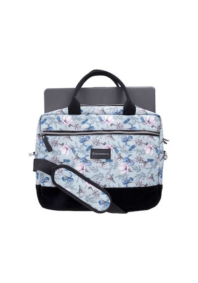 Bloominbag Cherry Blossom 15-16 İnç Laptop / Macbook Çantası Mavi