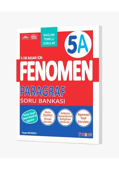 Fenomen 5. Sınıf Paragraf A Soru Bankası Bağlam Temelli Fenomen Yayınları