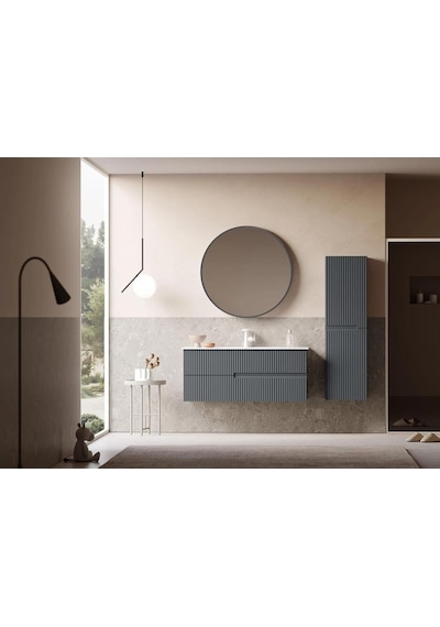 Orka Moonlıght 120 Tk Ck Alt Modül + Lavabo Mat Antrasit Diğer