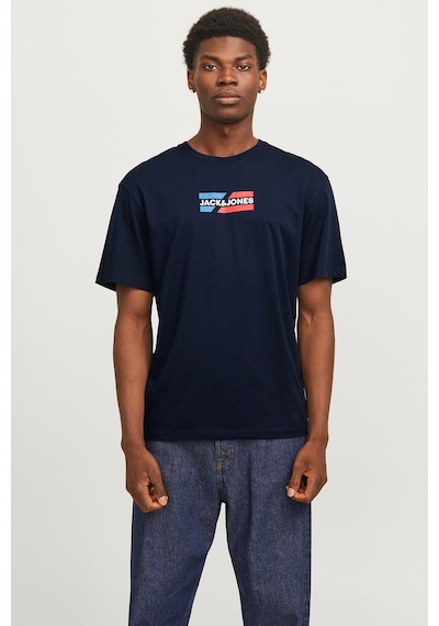 Jack & Jones JJCORP Erkek  Lacivert Tişört
