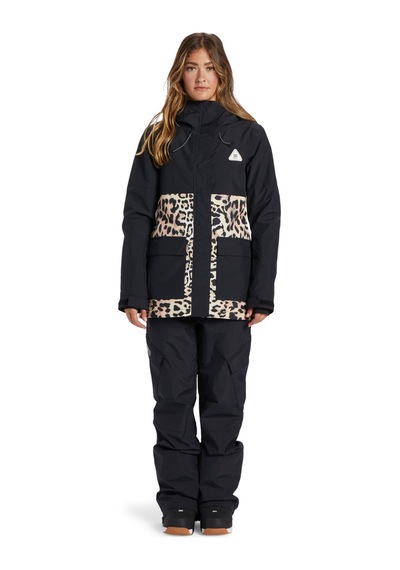Dc Dc Kadın Snowboard Ceketi Cruiser Big Cat Xnyk Bej