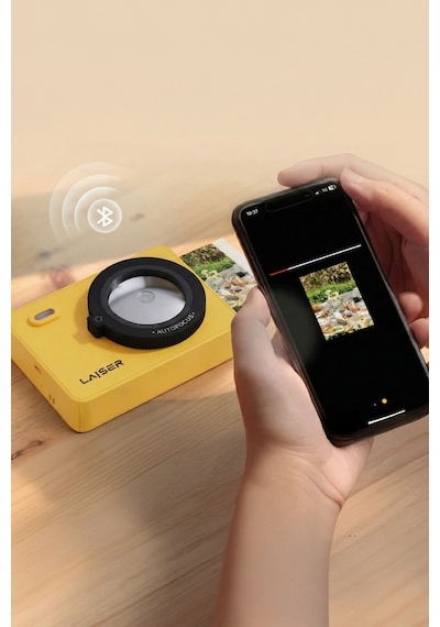 Laiser Z5S İnstant Kamera Ve Fotoğraf Yazıcısı - Şipşak Fotoğraf Makinesi
