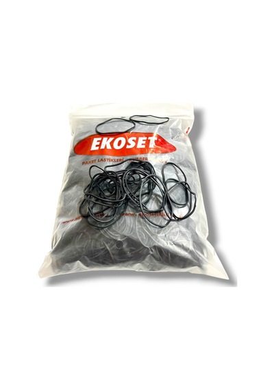 Siyah Paket Lastiği 70mm 3000 Adet