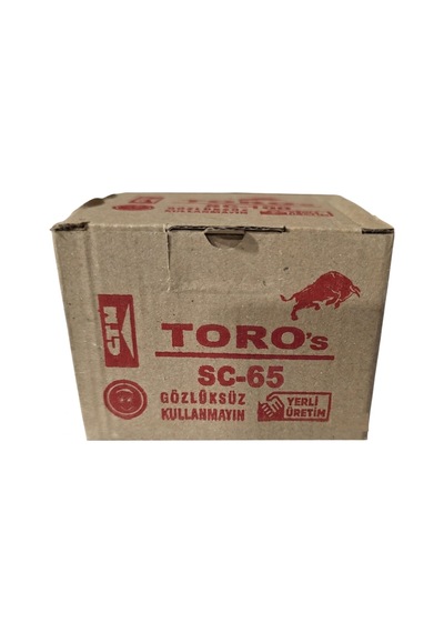Ctm Toro's 65 Mm Saçaklı Çanak Fırça 20 Adet
