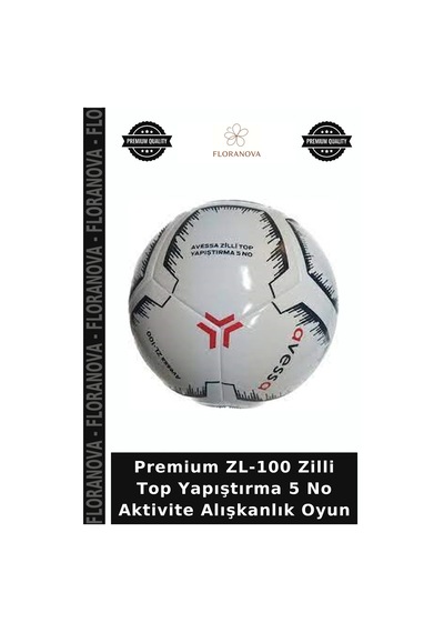 Premium Zl-100 Zilli Top Yapıştırma 5 No Aktivite Alışkanlık Oyun