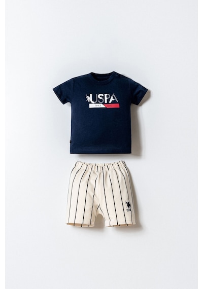 U.s. Polo Assn. Erkek Bebek Lacivert Şort Takım Lacivert