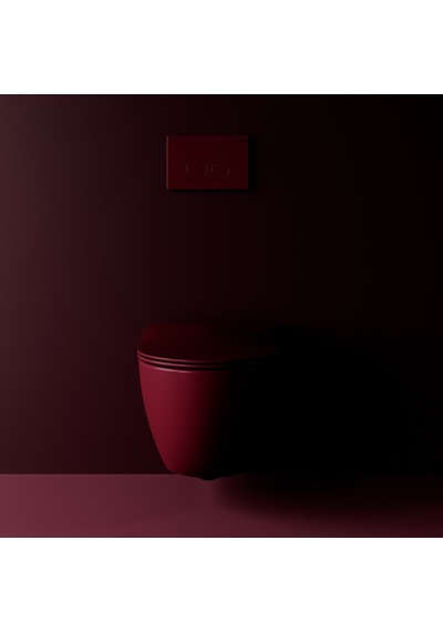 Terra Mat Berry Boyalı Kumanda Paneli Mat Krom