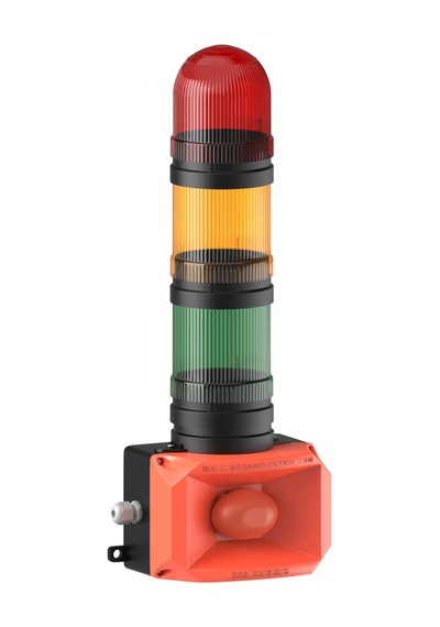 Mesan 3 Kat Led Multifonksiyon 43 Ses Siren 220vac Ms 208.1.3.2.110-220vac