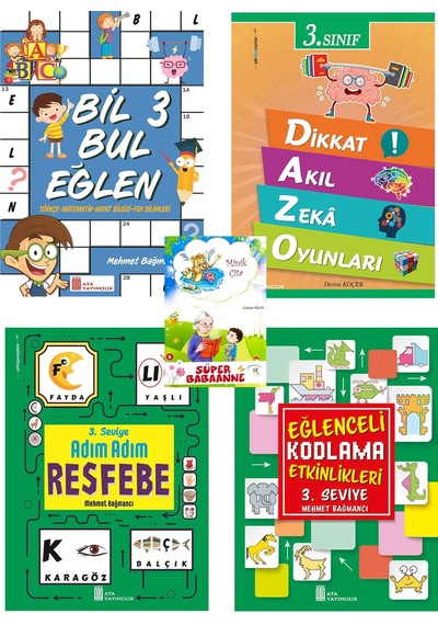 Ata 3.Sınıf Yaza Eğelenerek Öğreniyorum Tatil Seti