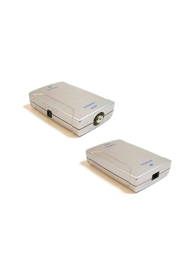 Optical In - Coaxial Out Dijital Ses Çevirici - Gri